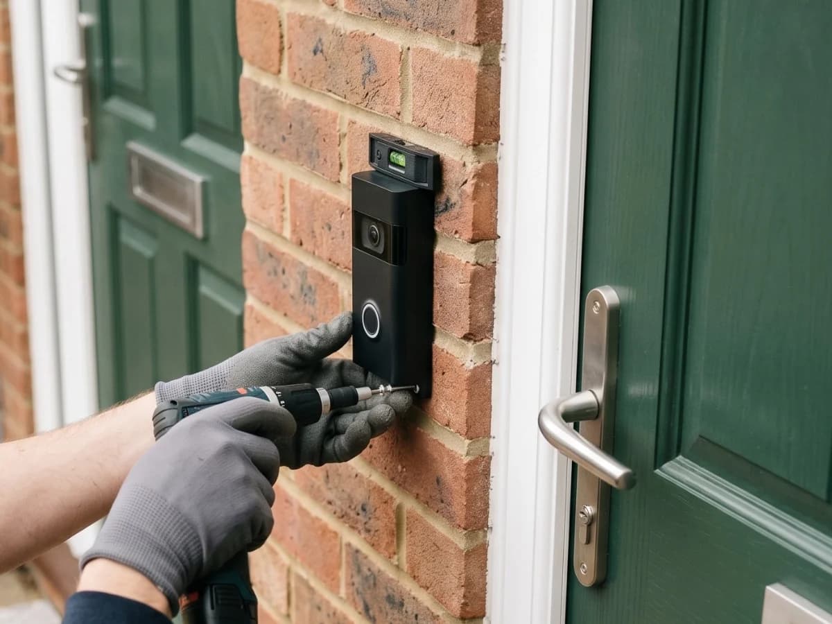 Video doorbell installation
